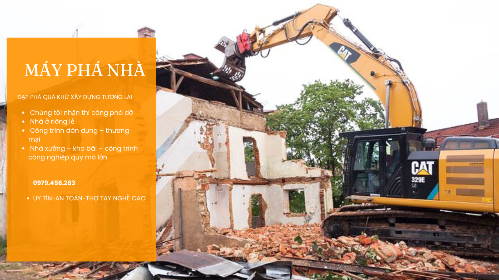 Dịch Vụ Phá Dỡ Công Trình Xây Dựng Uy Tín – Việt Thanh