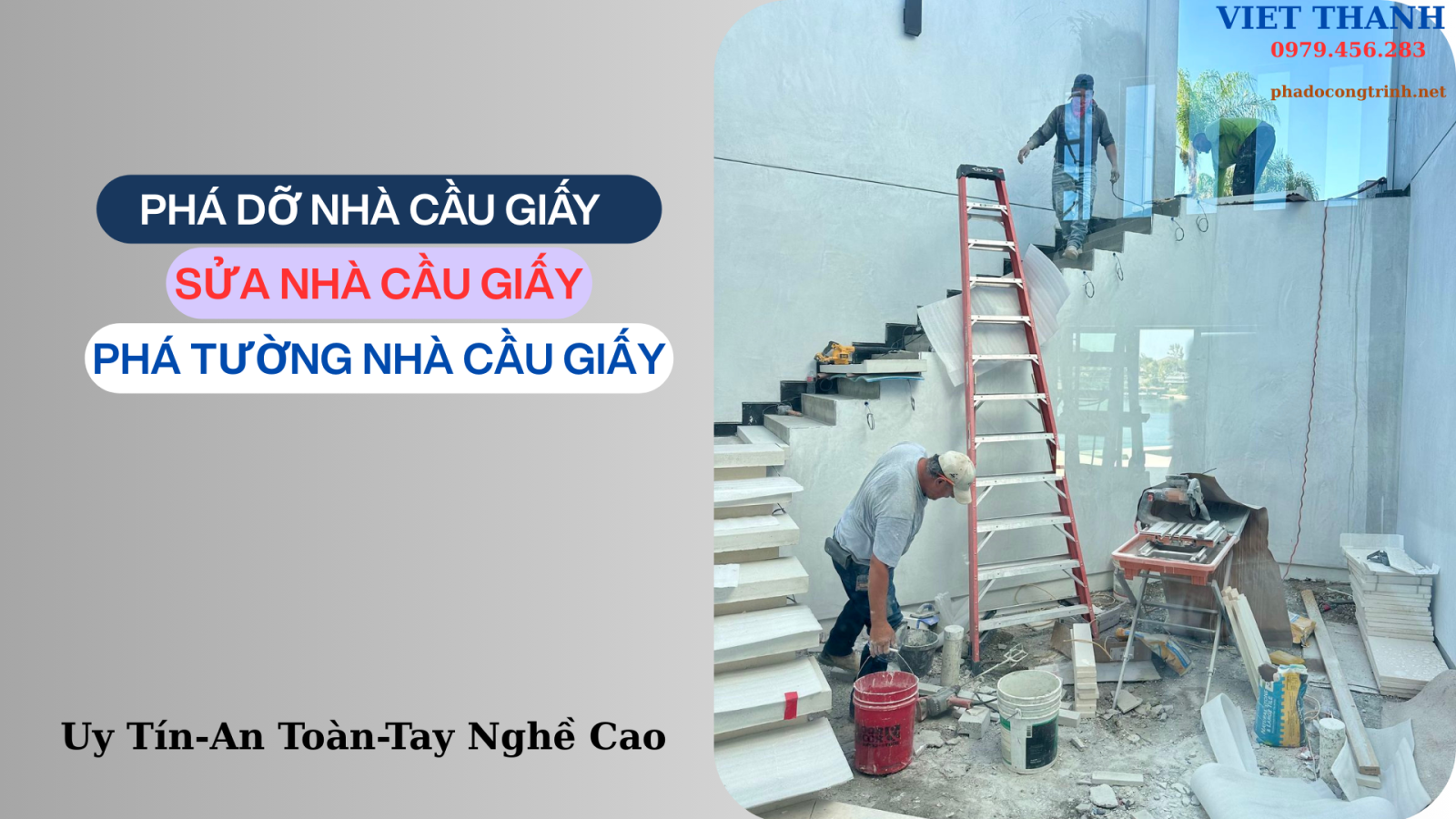 Dịch Vụ Sửa Nâng Cấp Cải Tạo Nhà Quận Cầu Giấy Uy Tín Chuyên Nghiệp