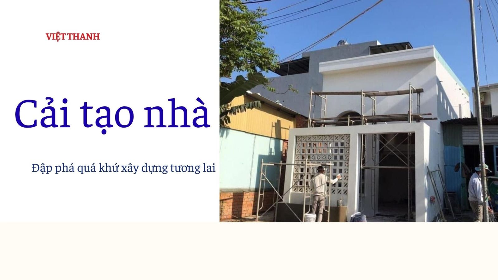 Quy trình phá dỡ nhà cũ tại cầu giấy hà nội