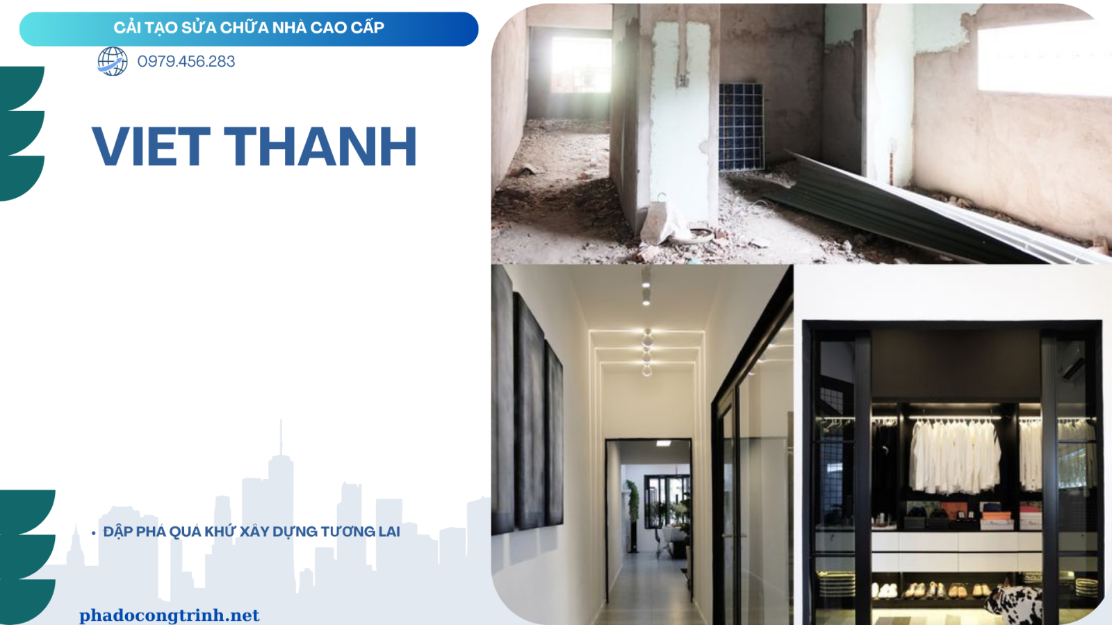 Dịch Vụ Nâng Cấp Sửa Nhà Ba Đình Uy Tín, Chuyên Nghiệp – Phá Dỡ Việt Thanh